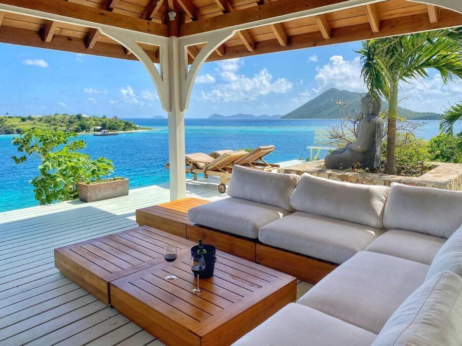 Luxury 7Br Waterfront Villa With Views Of Marina Cay And Scrub Island East End Exterior photo